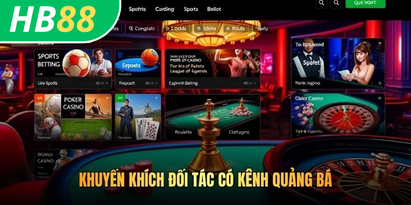 Cách đăng ký đại lý HB88 chi tiết từ A–Z cho người mới 3 Khuyến khích đối tác có kênh quảng bá