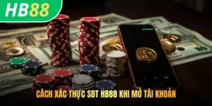 Cách xác thực sđt HB88 khi mở tài khoản