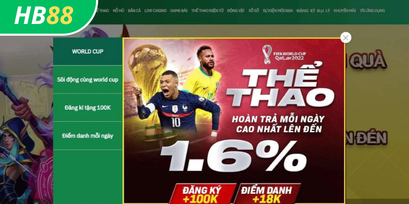 Cá cược thể thao tại HB88